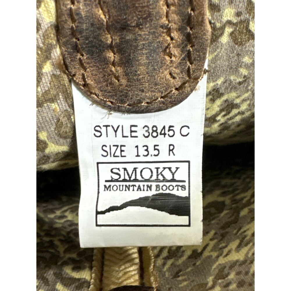 Smoky Mountain Boots Youth Girls Floral Embroidered Square Toe Western Boots 13R - Picture 7 of 8